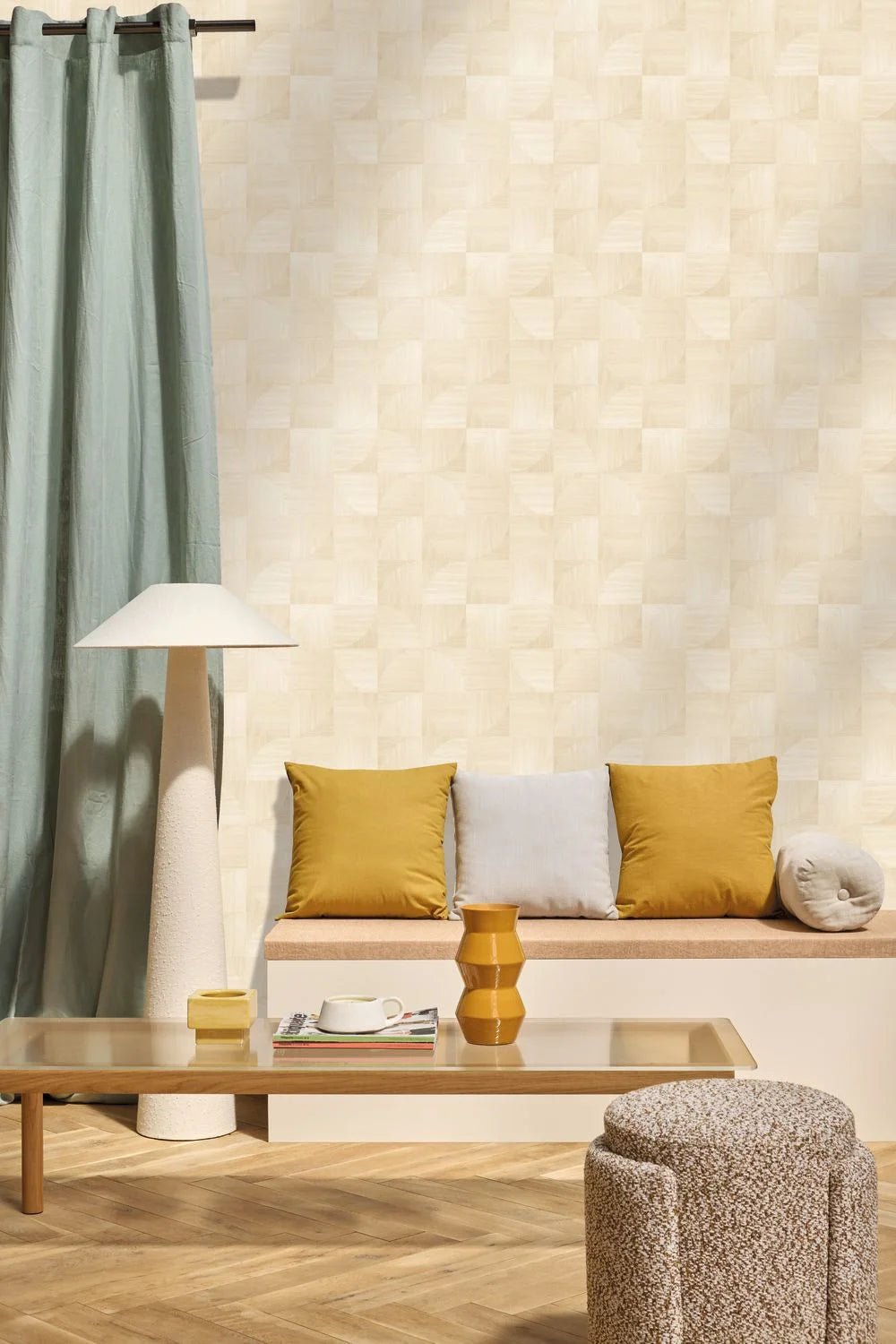 Structura Wallpaper - Blanc - Caselio - 106820000 - Premier Wallcovering