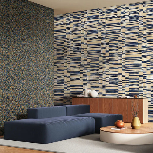 Structures Wallpaper - Ink - Ohpopsi - FRA50117W - Premier Wallcovering