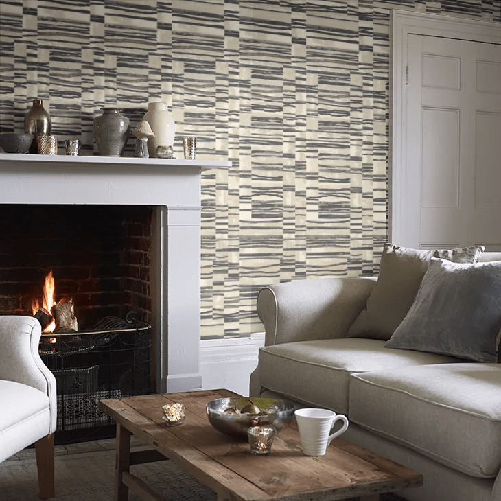Structures Wallpaper - Nocturne - Ohpopsi - FRA50122W - Premier Wallcovering