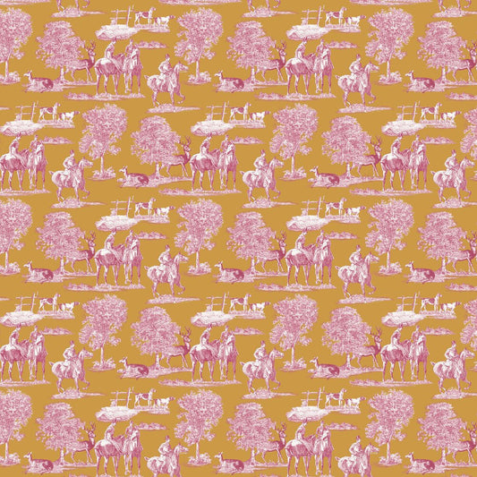 Studley Wallpaper - Ochre - Timothy Wilman - TW2475 - Premier Wallcovering