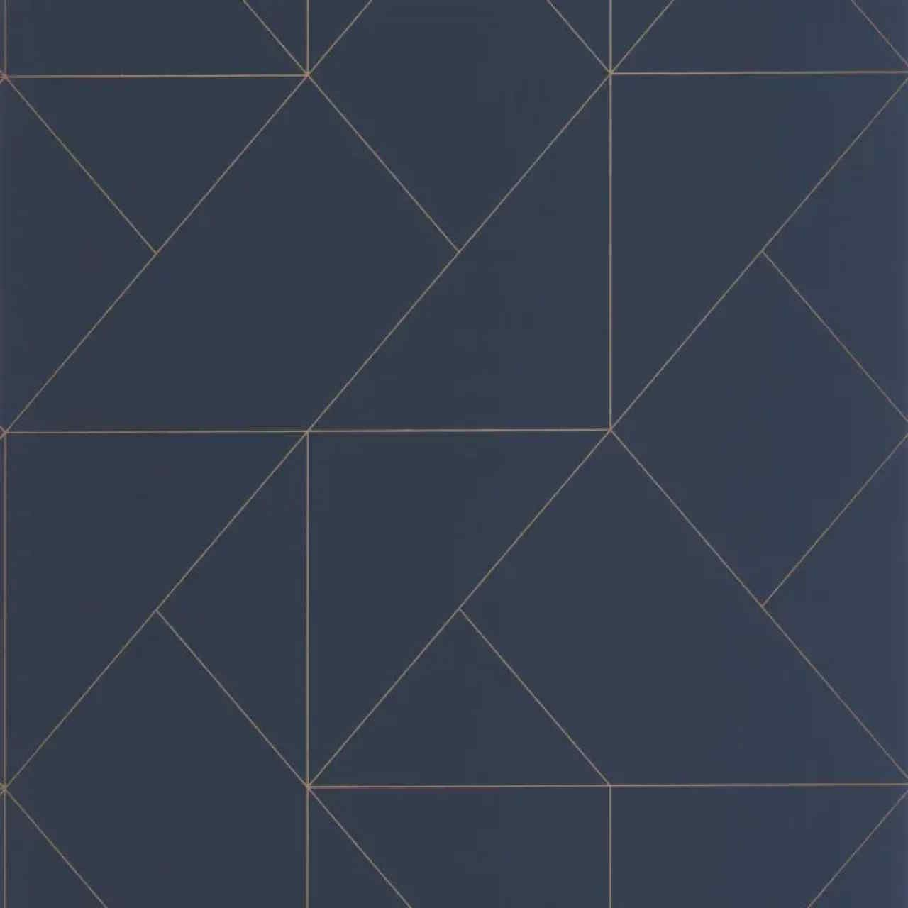 Subtilite Alchimie Wallpaper - Bleu Encre - Casadeco - 89956803 - Premier Wallcovering