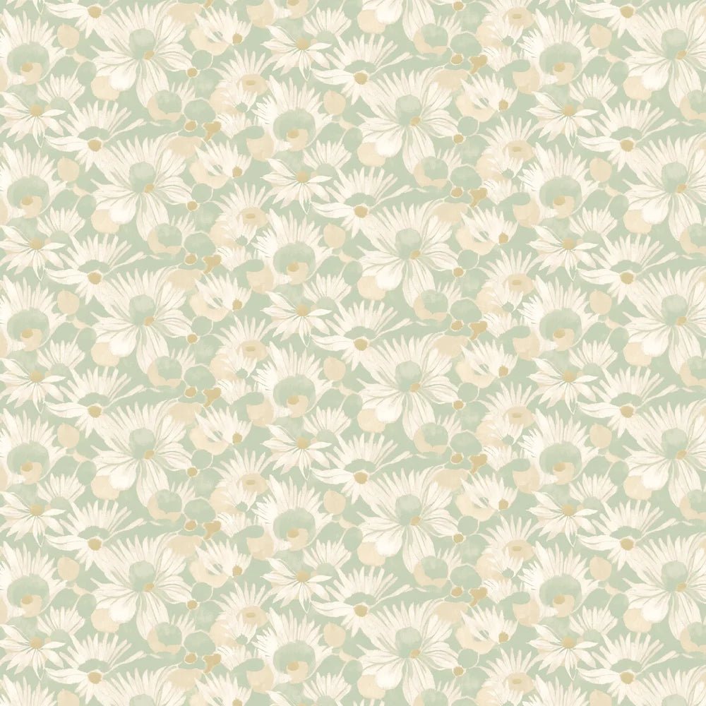 Suiren Wallpaper - Misty Mint - Ohpopsi - HAN50143W - Premier Wallcovering