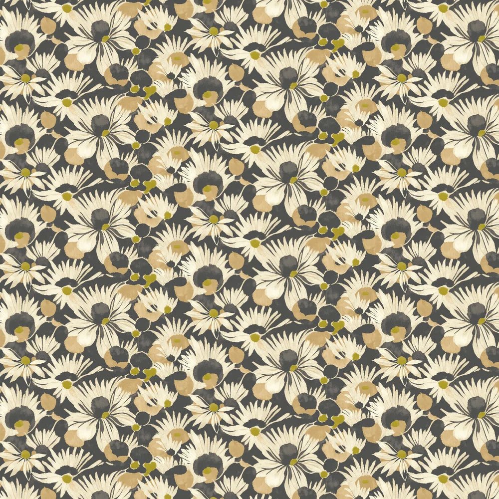 Suiren Wallpaper - Ebony - Ohpopsi - HAN50146W - Premier Wallcovering