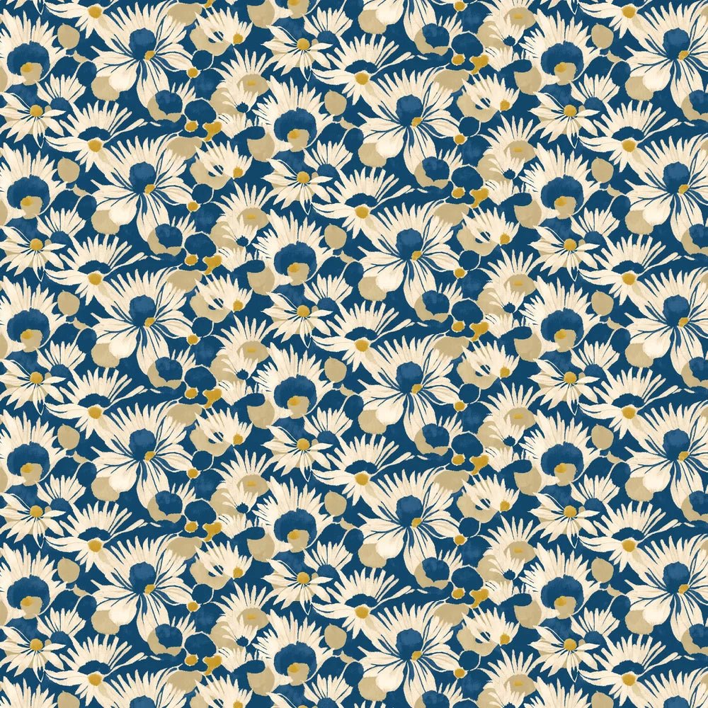 Suiren Wallpaper - Indigo - Ohpopsi - HAN50145W - Premier Wallcovering