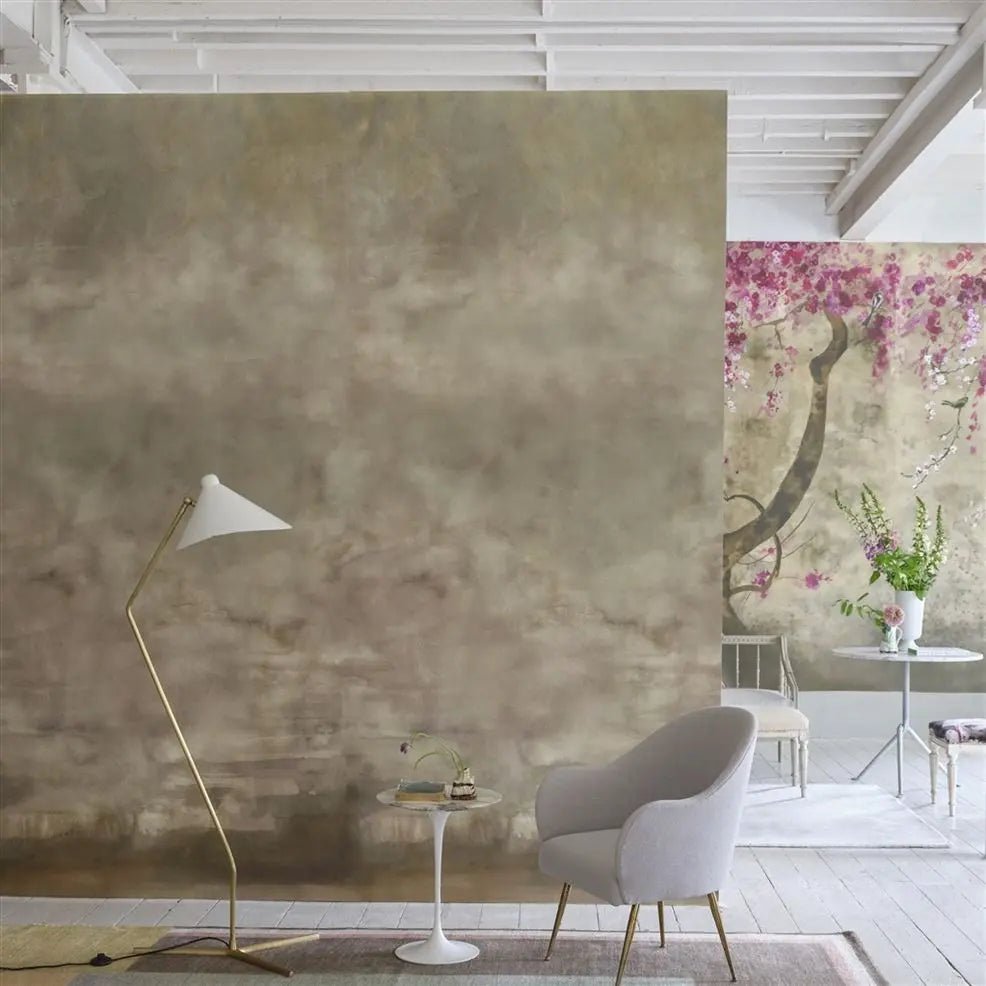 Suisai Wallpaper - Sepia - Designers Guild - PDG1114/02 - Premier Wallcovering