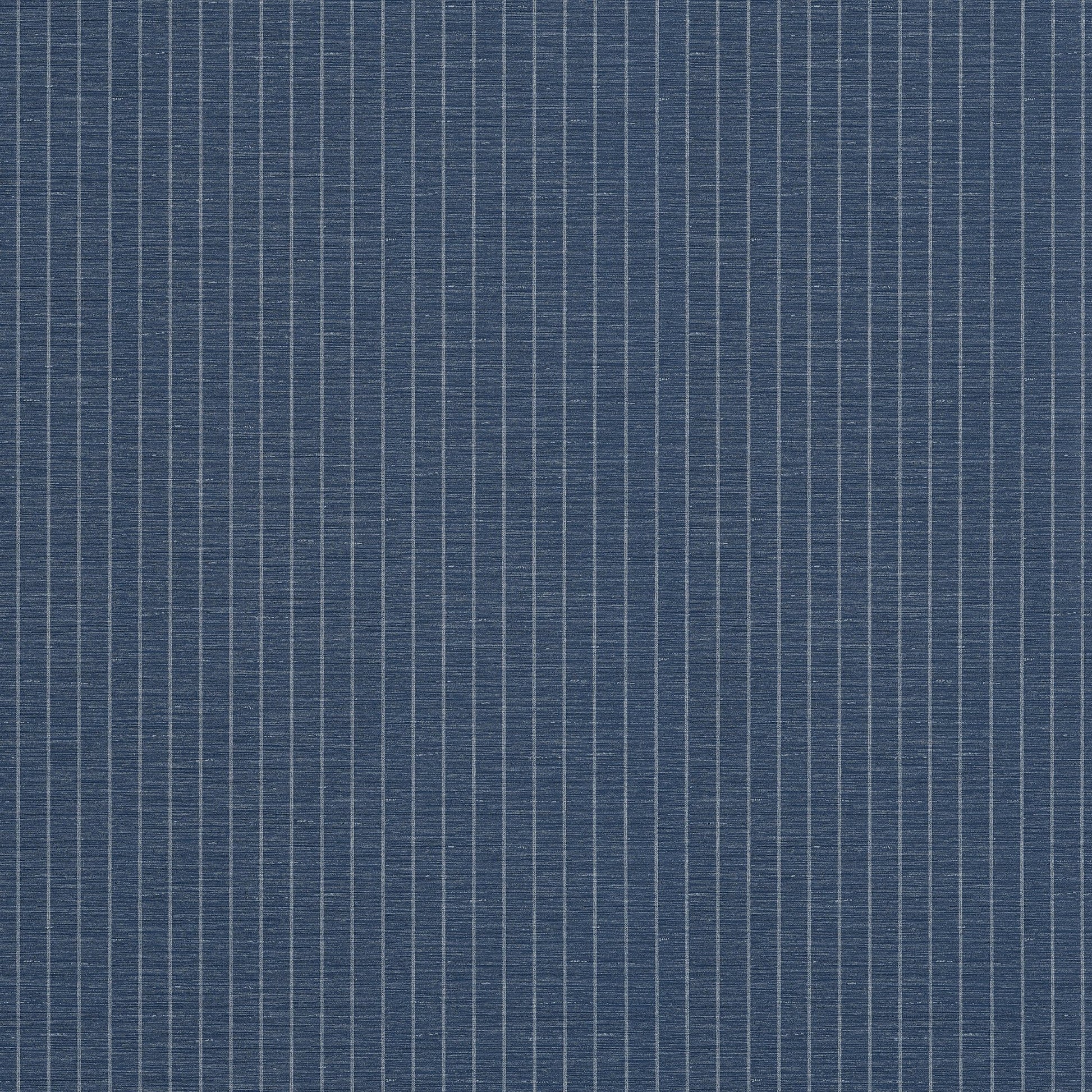 Suited Stripe Wallpaper - Navy - Thibaut - T44030 - Premier Wallcovering