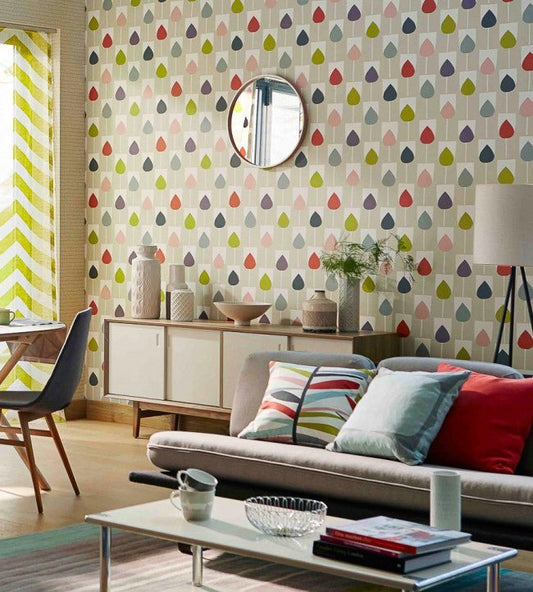 Sula Wallpaper - Julep / Multi - NLOH111324 - Scion - Premier Wallcovering