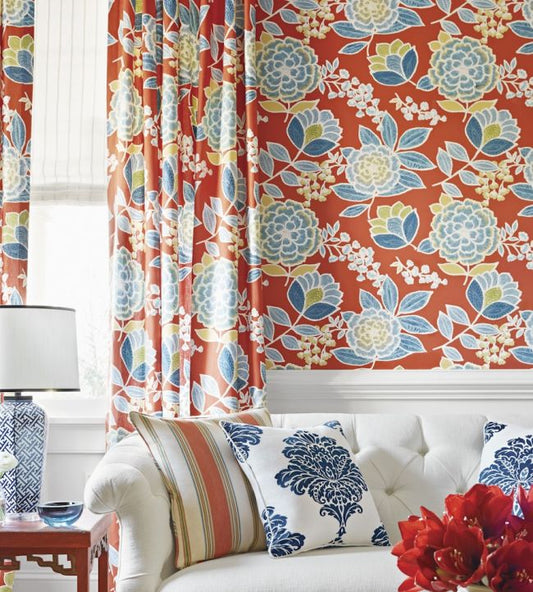 Sulu Wallpaper - Plum - Thibaut - T13012 - Premier Wallcovering