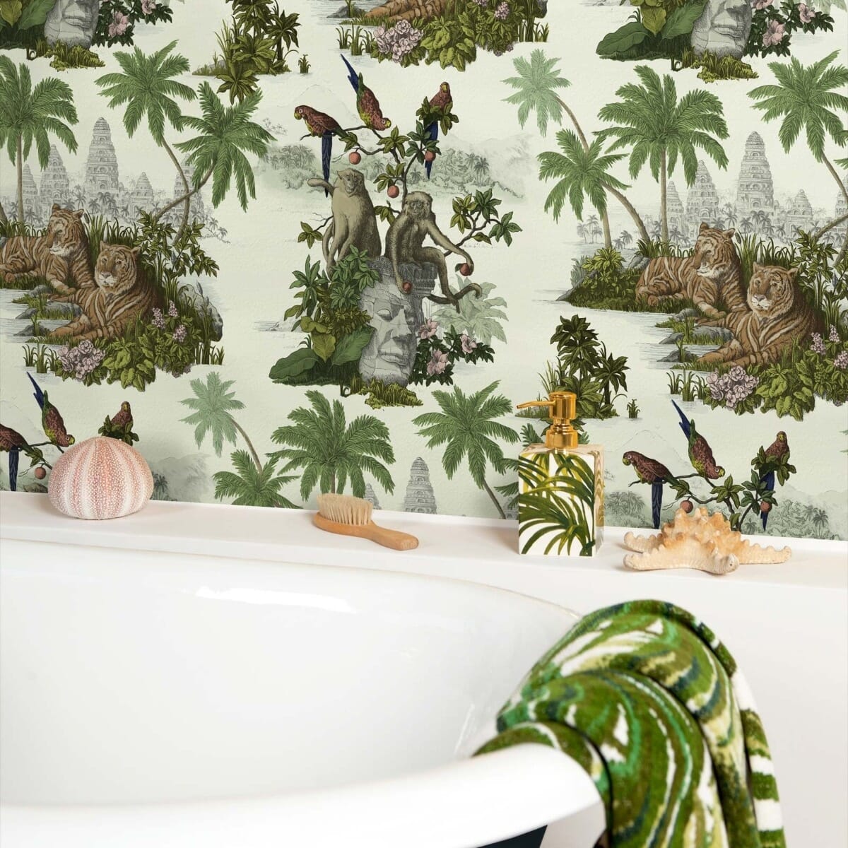 Sumatra Wallpaper - Multi - House of Hackney - 1 - WA - SUM - DI - MUL - XXX - Premier Wallcovering
