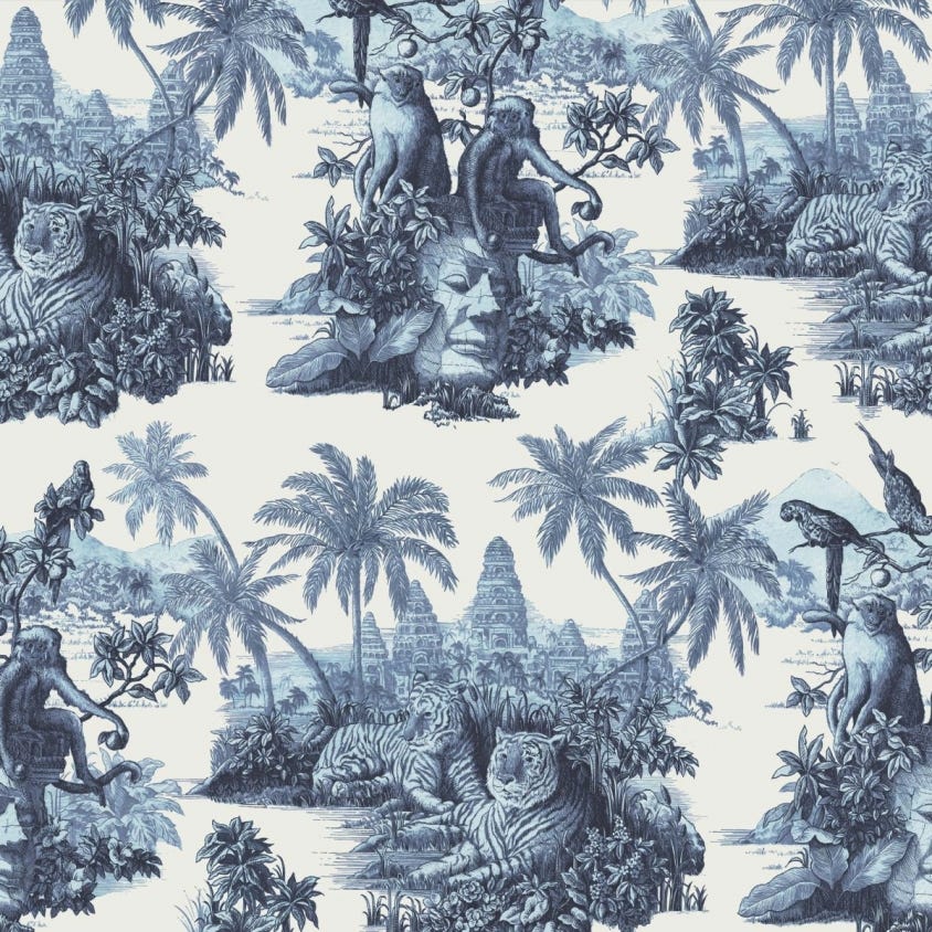 Sumatra Wallpaper - House of Hackney - 1 - WA - SUM - DI - W&A - XXX - Premier Wallcovering