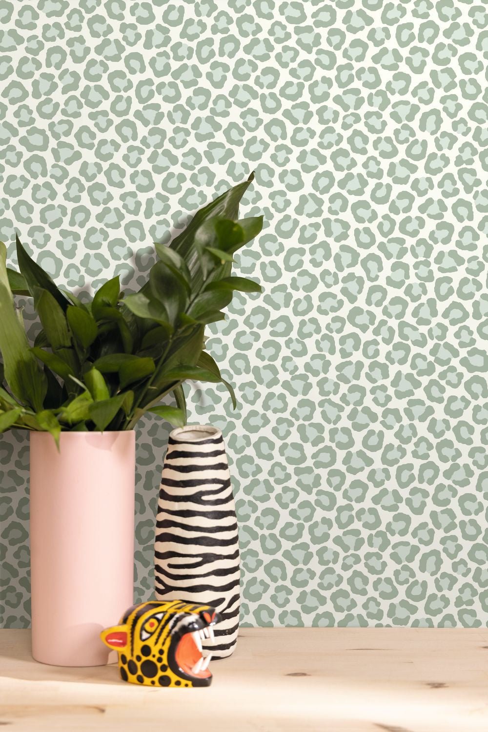 Sumatra Wallpaper - Vert D'eau - Caselio - 104940711 - Premier Wallcovering