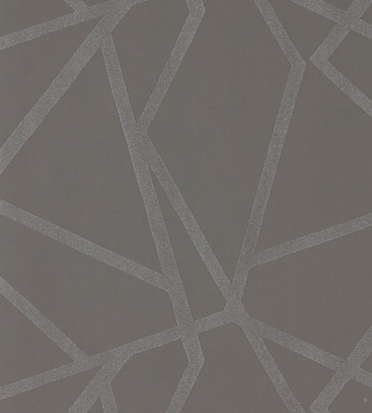 Sumi Shimmer Wallpaper - Flint - HMFW111571 - Harlequin - Premier Wallcovering