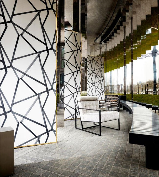 Sumi Wallpaper - Linen/Copper - HTEW112598 - Harlequin - Premier Wallcovering