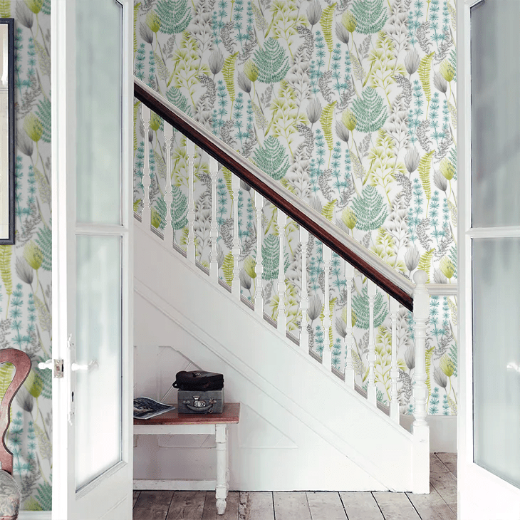 Summer Ferns Wallpaper - Acid - Ohpopsi - JRD50102W - Premier Wallcovering