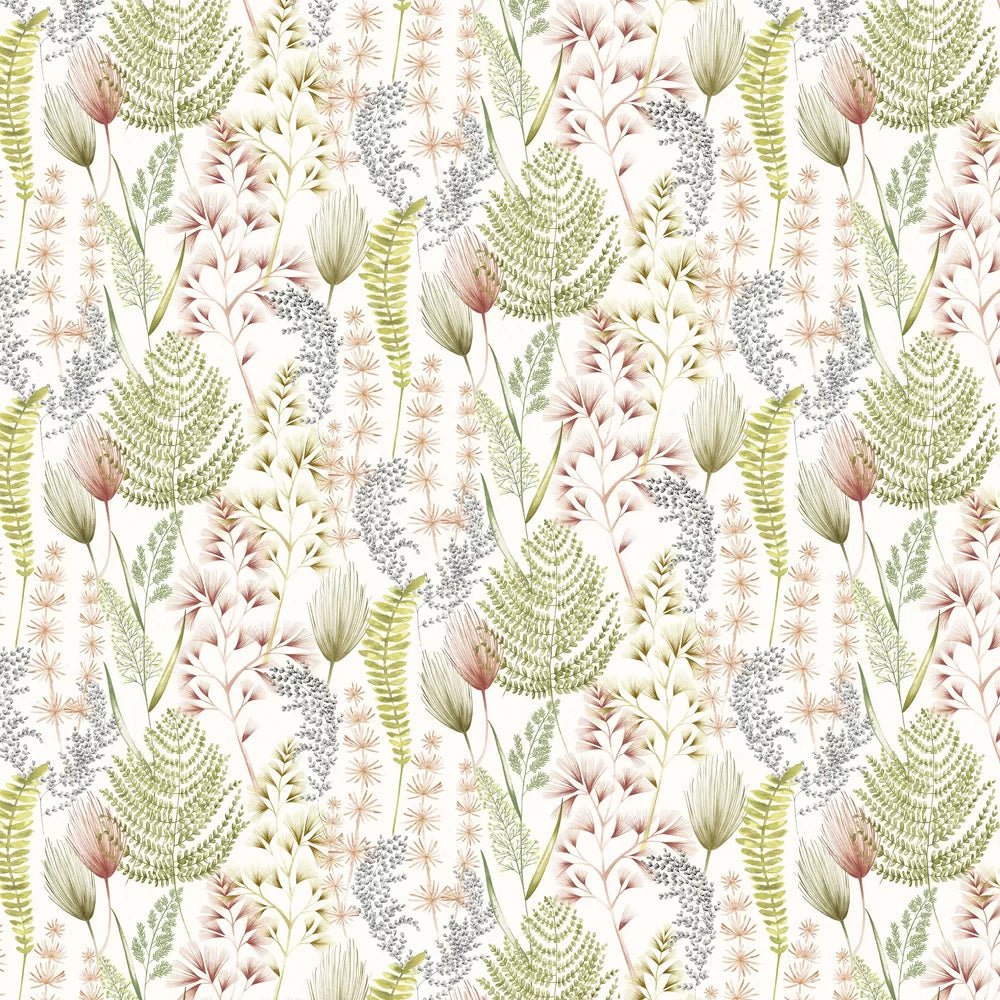 Summer Ferns Wallpaper - Terracotta - Ohpopsi - JRD50103W - Premier Wallcovering