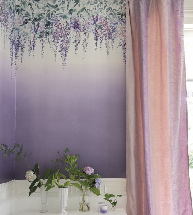 Summer Palace Wallpaper - Grape - PDG657/02 - Designers Guild - Premier Wallcovering