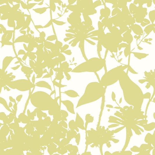 Summer Silhouette Wallpaper - French Lime - Hoopla Walls - HWA1219W - Premier Wallcovering