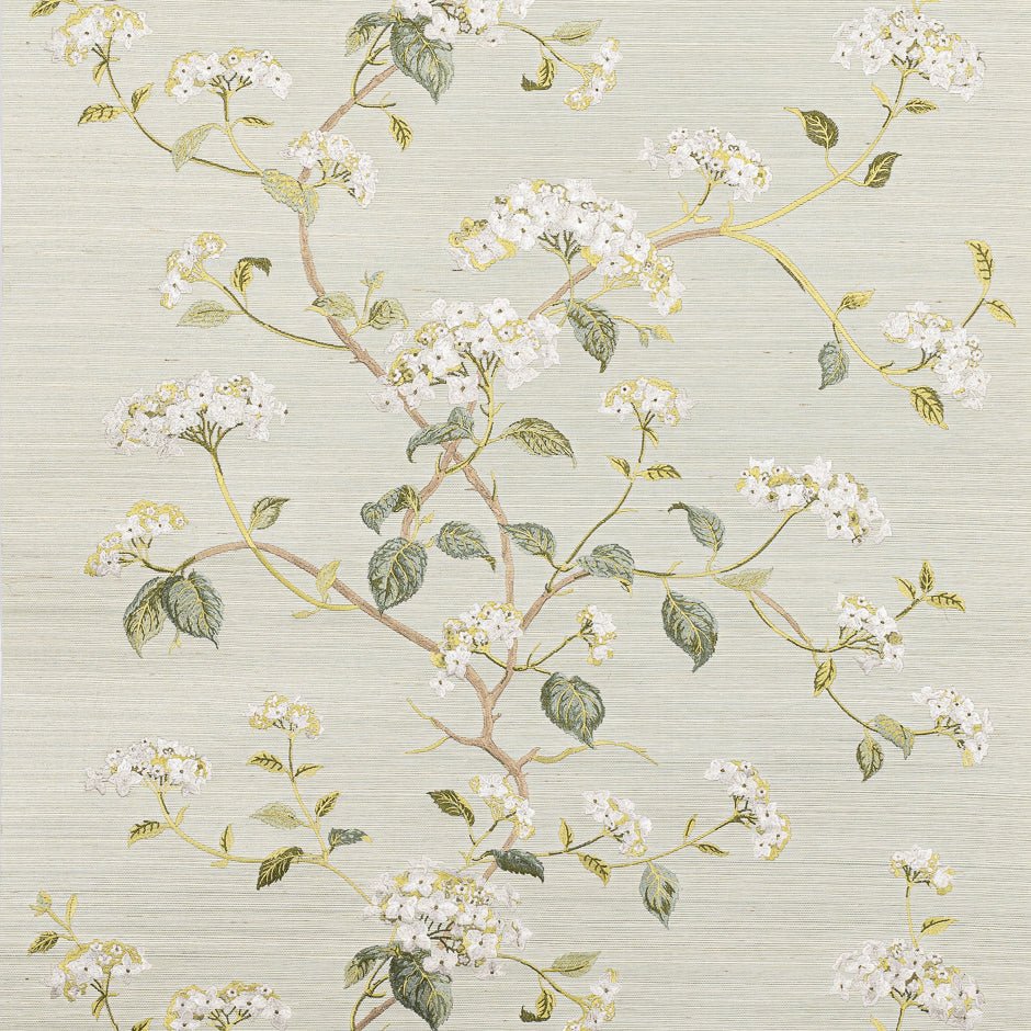 Summerby Sisal Wallpaper - Celadon - Colefax & Fowler - W7024-02 - Premier Wallcovering