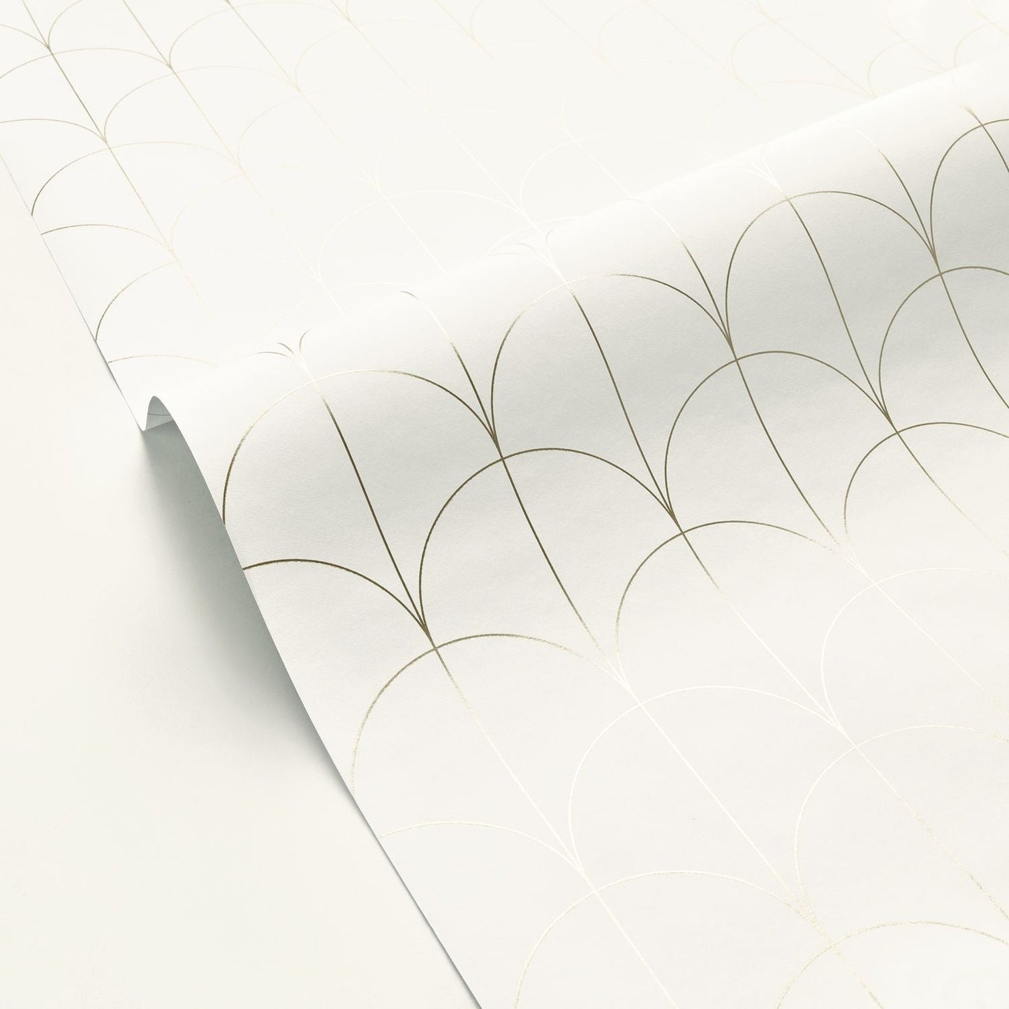 Sundown Wallpaper - Blanc Dore - Caselio - 104240253 - Premier Wallcovering