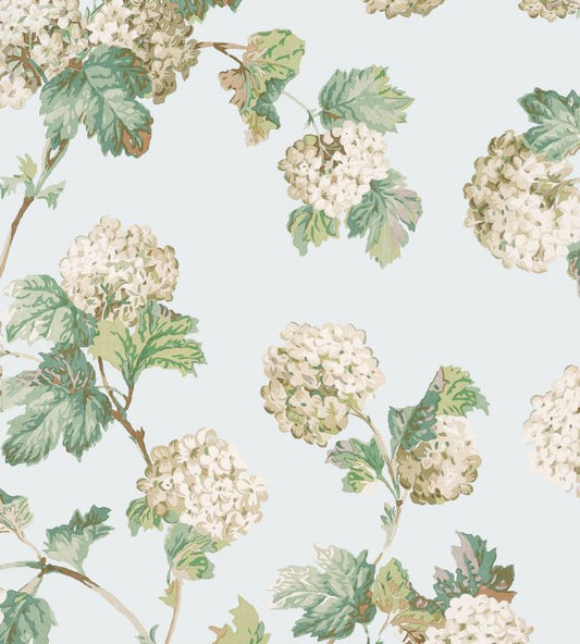Sussex Hydrangea Wallpaper - Soft Blue - AT57845 - Anna French - Premier Wallcovering