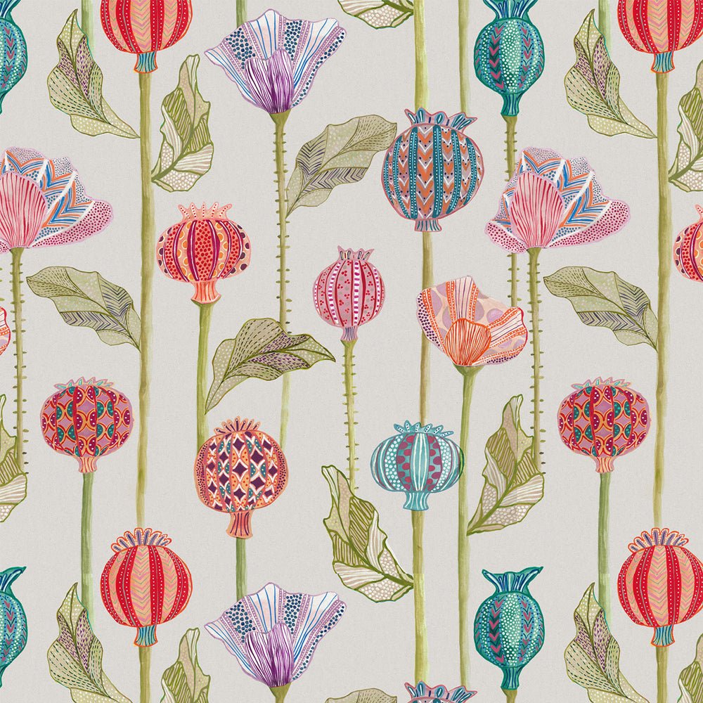 Sutami Wallpaper - Carnival - Voyage Maison - SUTAMI/WPO/CAR - Premier Wallcovering