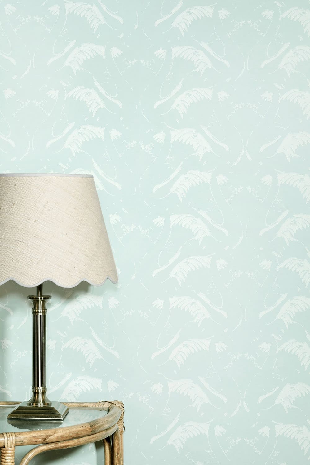 Swan Lake Wallpaper - Duck Egg - BG2 - 700202 - Barneby Gates - Premier Wallcovering