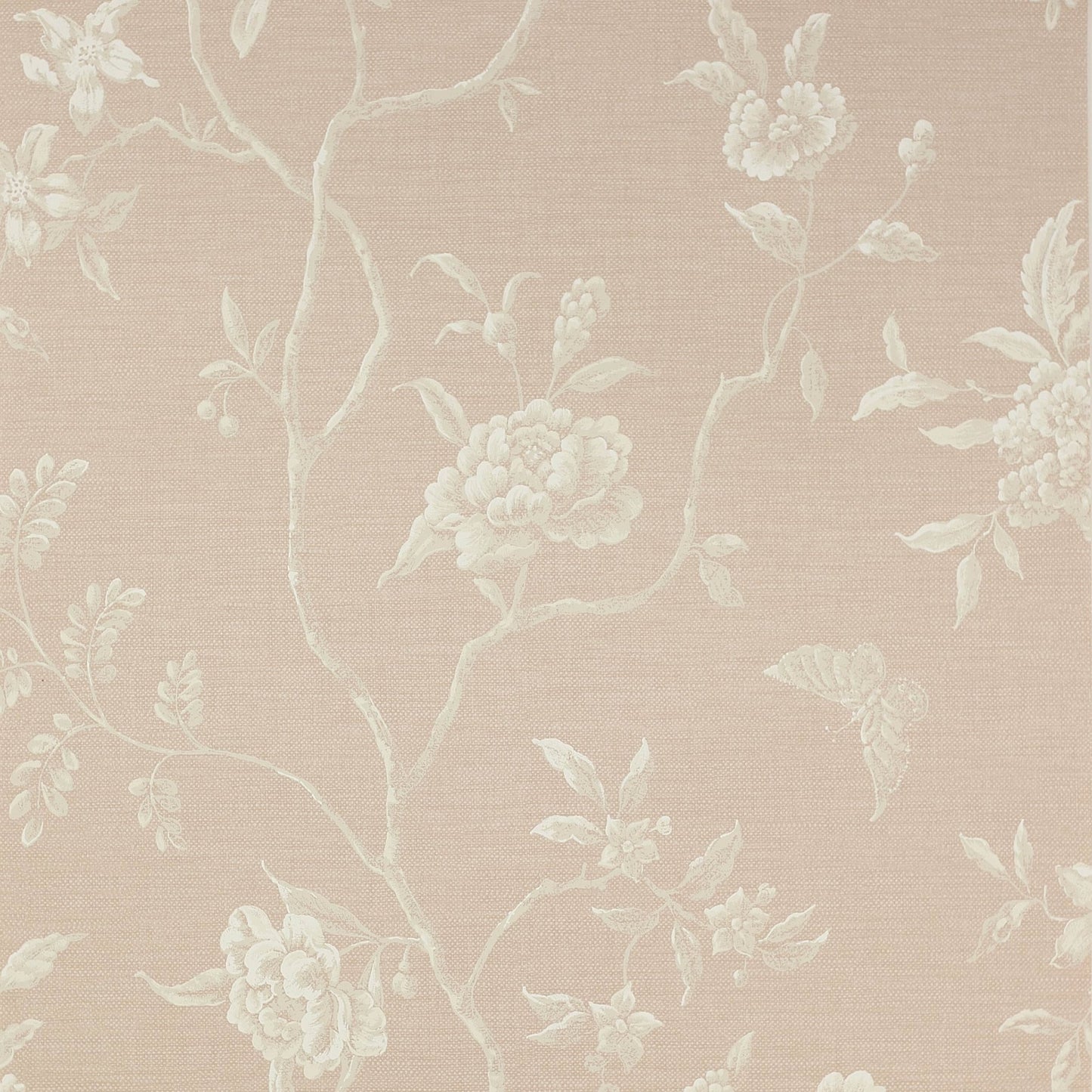 Swedish Tree Wallpaper - Pink - Colefax & Fowler - 07165/07 - Premier Wallcovering