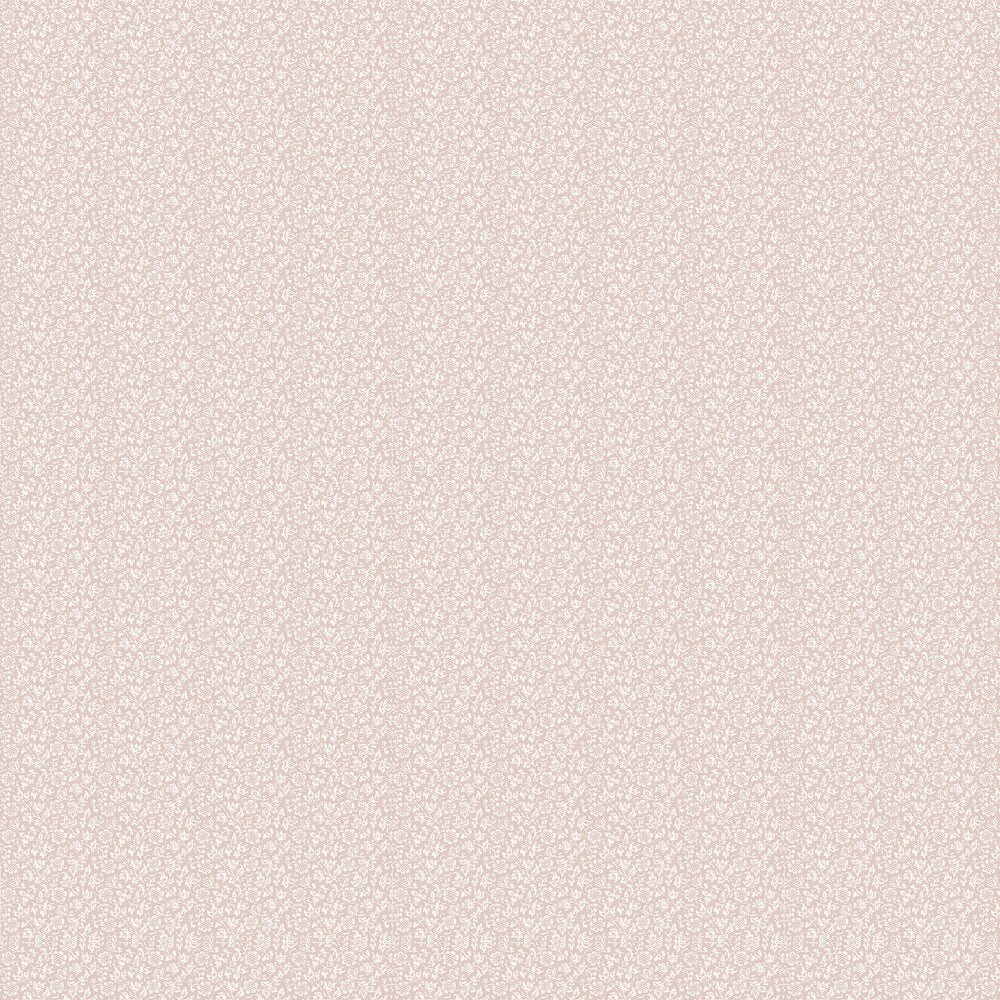 Sweet Alyssum Wallpaper - Plaster Pink - Laura Ashley - 140326 - Premier Wallcovering