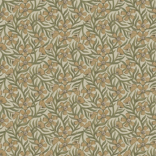 Sweet India Wallpaper - Beige - Summer Gray - Premier Wallcovering
