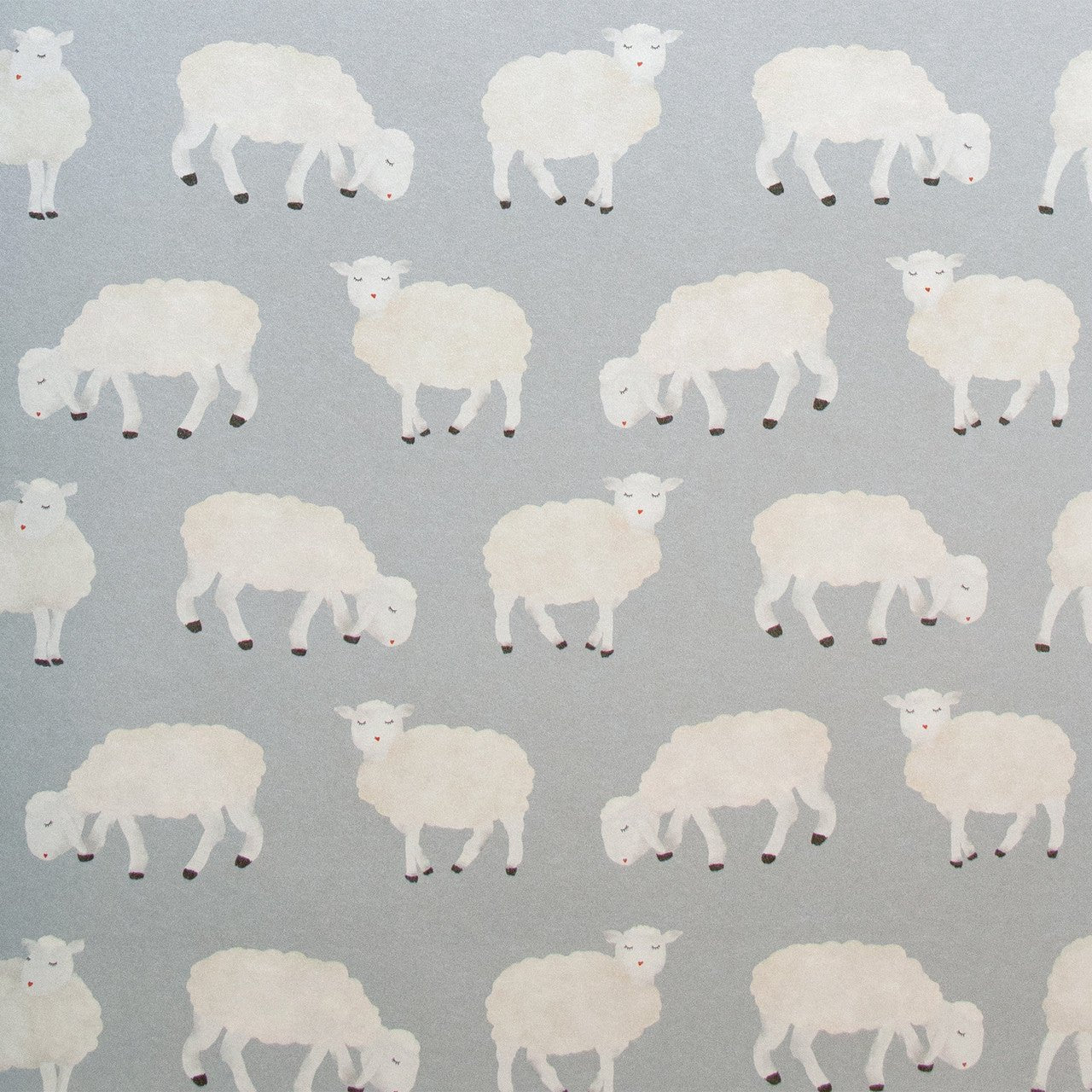 Sweet Sheep Great Kids Wallpaper - Light Blue - Hohenberger - 26829 - Premier Wallcovering