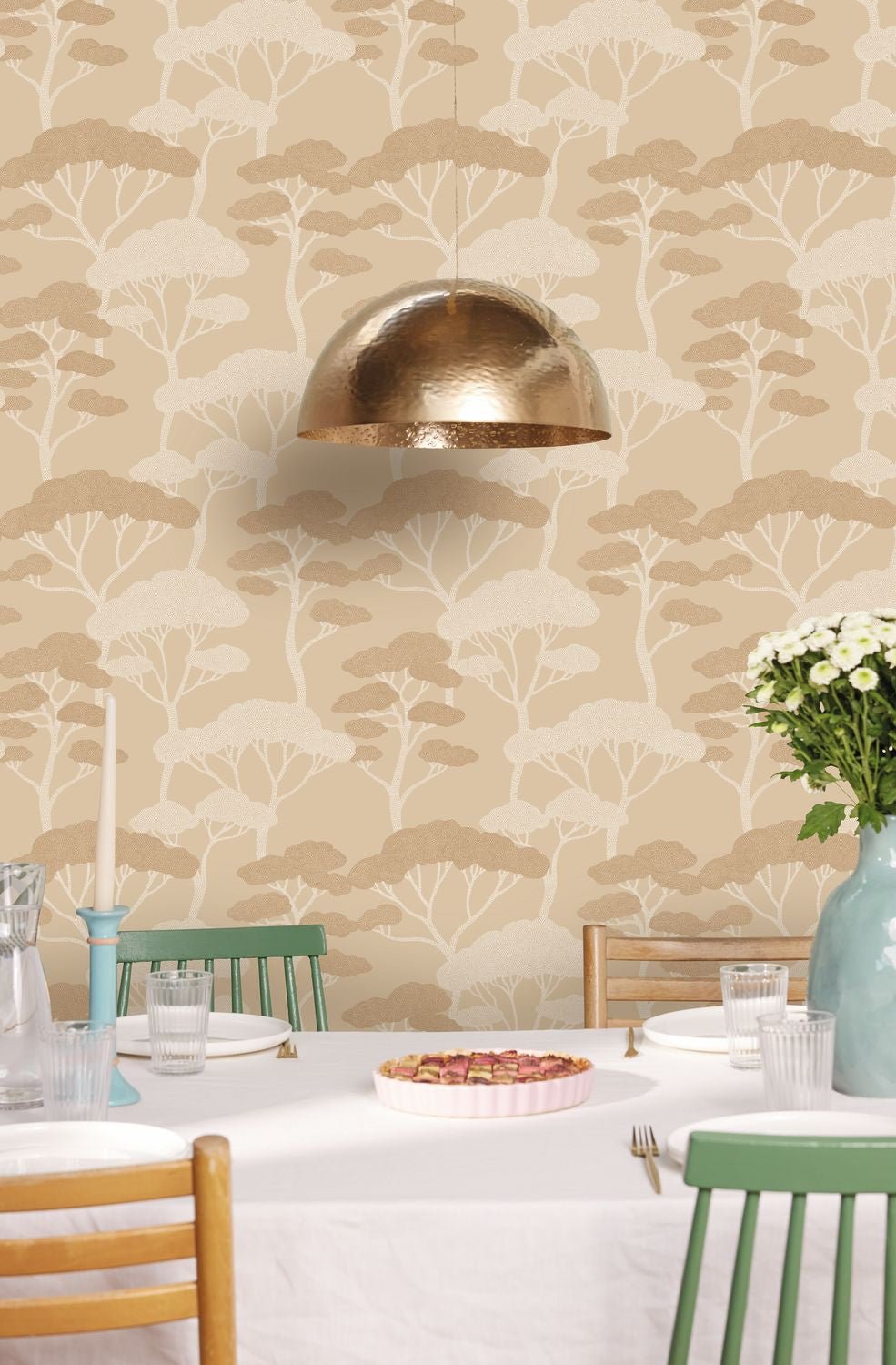 Sweet Wallpaper - Beige - Caselio - 106621017 - Premier Wallcovering