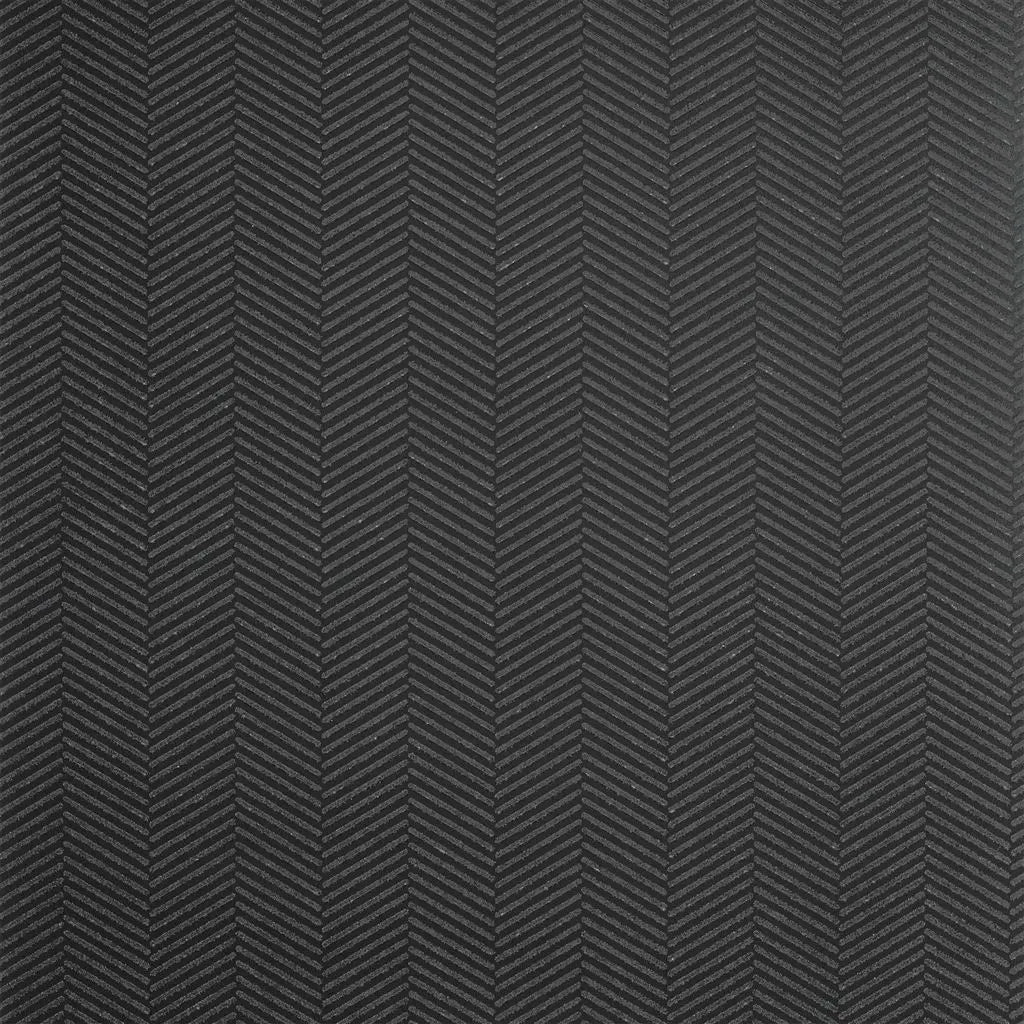 Swingtime Herringbone Wallpaper - Charcoal - Ralph Lauren - PRL5018/04 - Premier Wallcovering