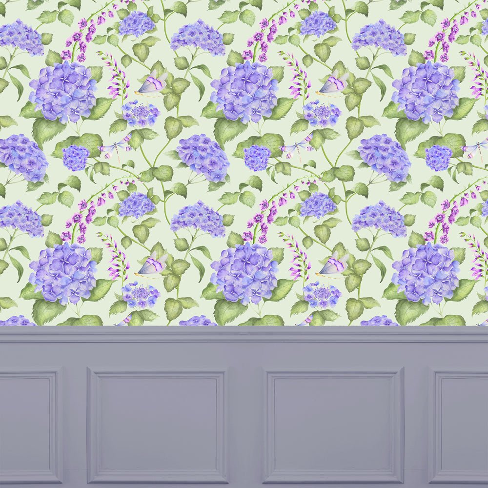 Sylvana Wallpaper - Sage - Voyage Maison - SYLVANA/WPO/SAG - Premier Wallcovering