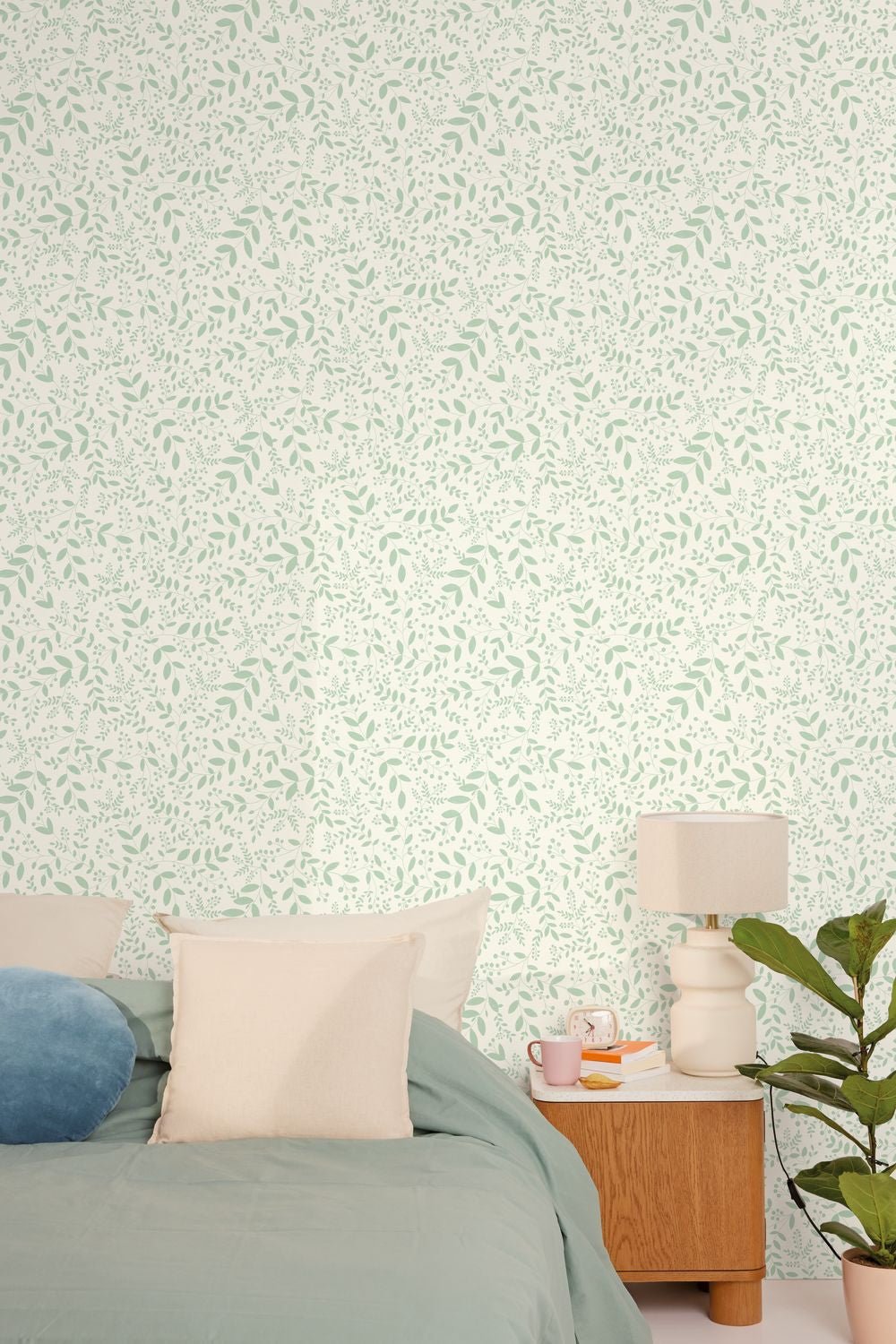 Sympathy Wallpaper - Vert D'eau - Caselio - 105340701 - Premier Wallcovering