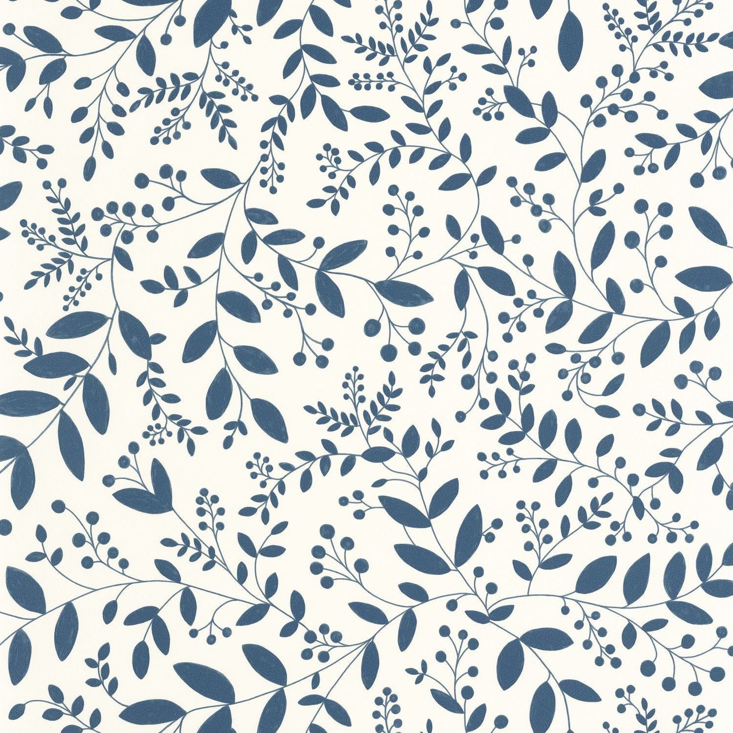 Sympathy Wallpaper - Bleu Indigo - Caselio - 105340634 - Premier Wallcovering