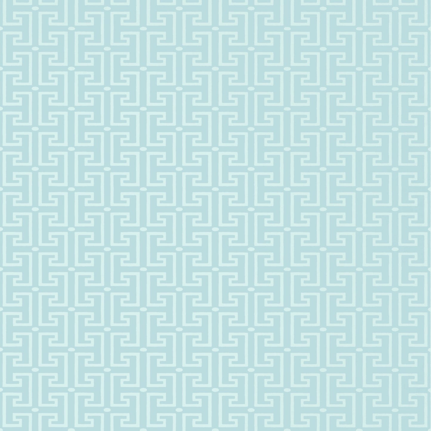 T - square Wallpaper - Spa Blue - Thibaut - T20864 - Premier Wallcovering
