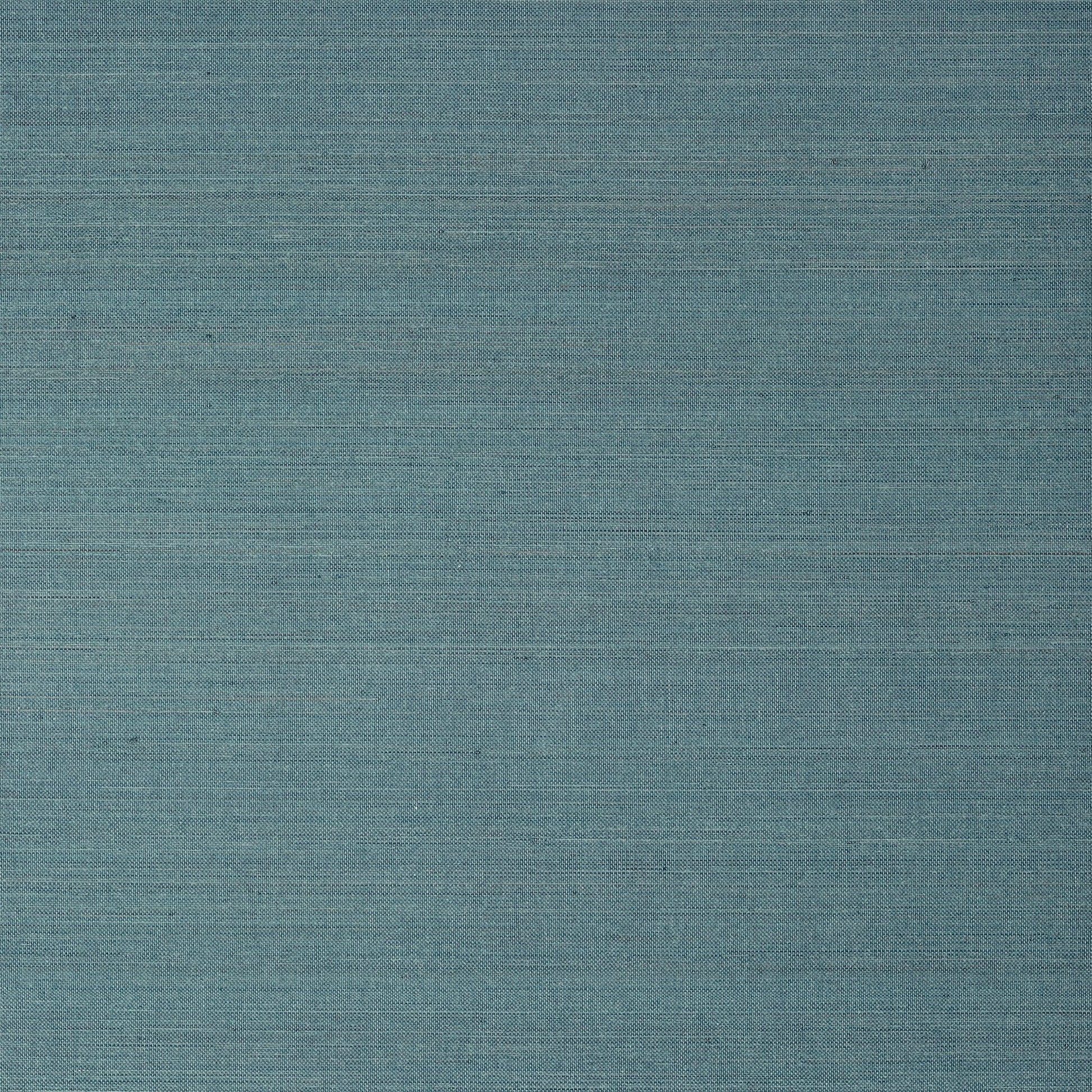 Tabacon Abaca Wallpaper - Teal - Thibaut - T24094 - Premier Wallcovering
