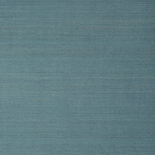 Tabacon Abaca Wallpaper - Teal - Thibaut - T24094 - Premier Wallcovering