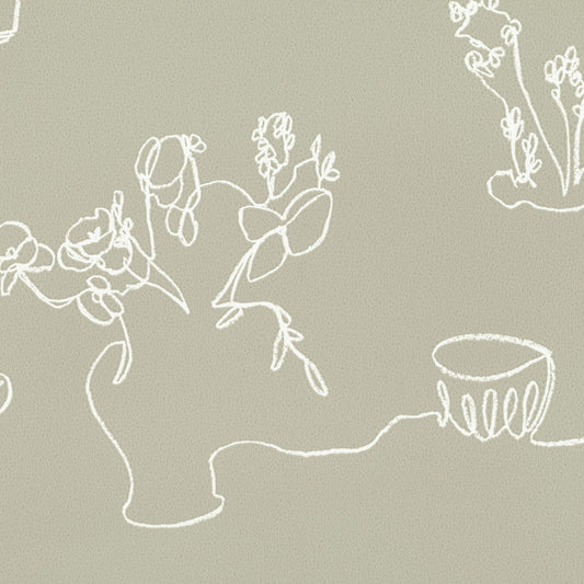 Tabletop Wallpaper - Lichen - Villa Nova - W616/07 - Premier Wallcovering