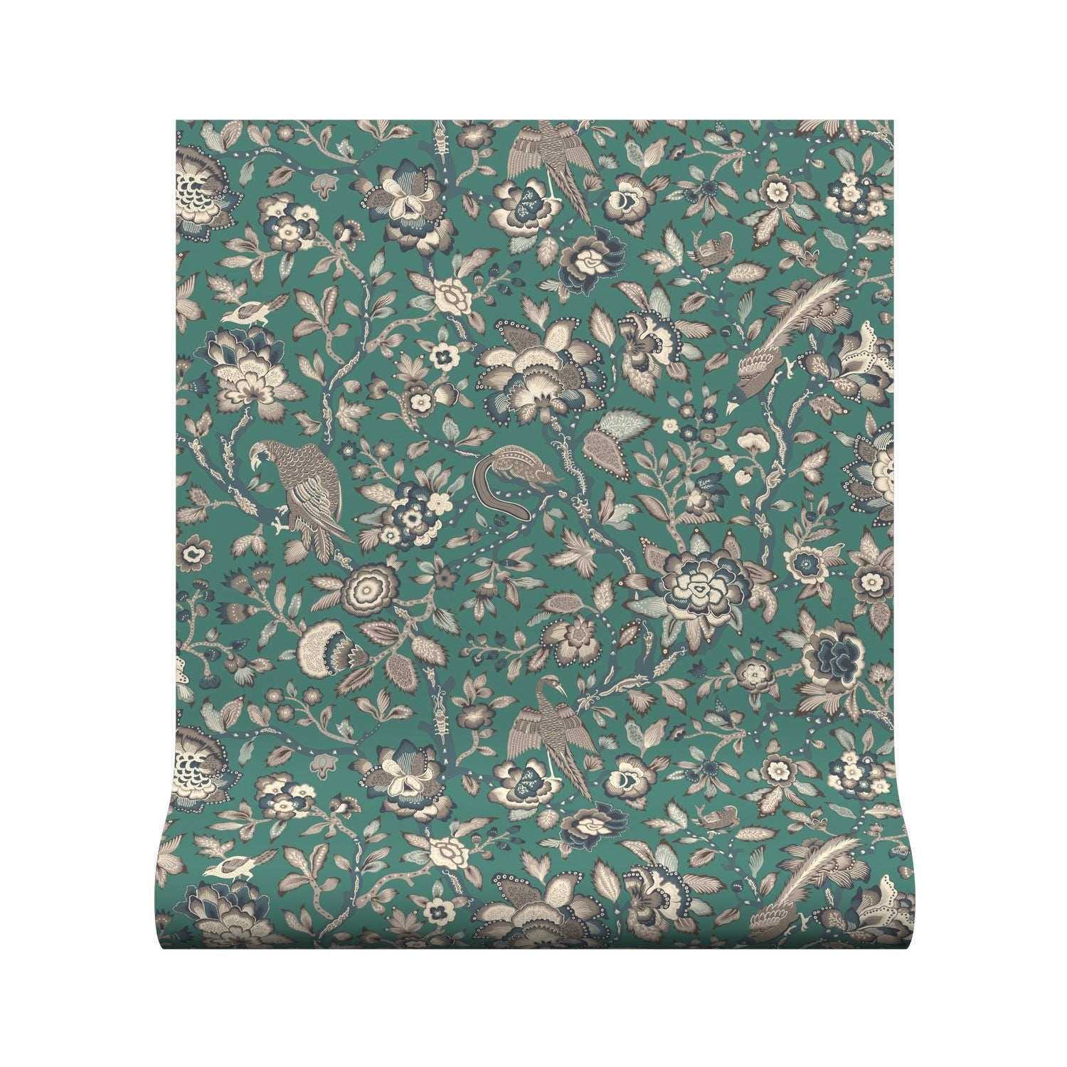 Tabley Wallpaper - Jade - Warner House - Premier Wallcovering