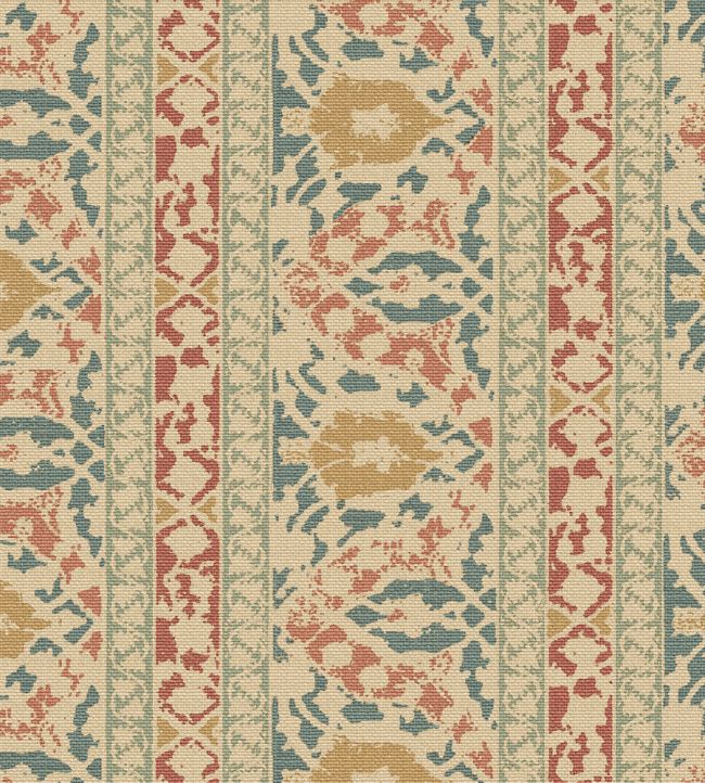 Tabriz Wallpaper - Faded Red - Madeaux - W3400 - 03 - Premier Wallcovering
