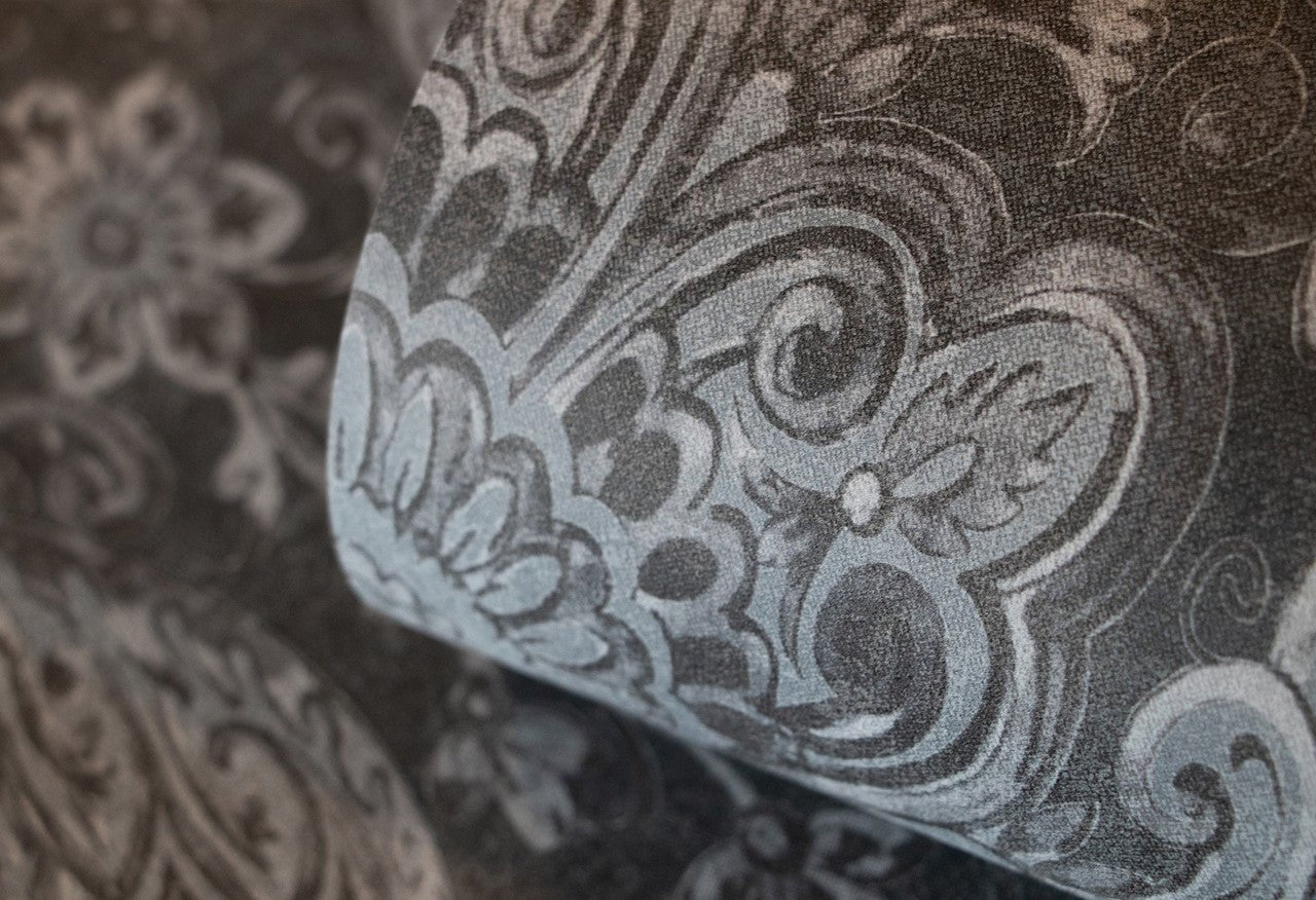 Tahiti Tropical Wallpaper - Blackberry - Hohenberger - 26706 - Premier Wallcovering