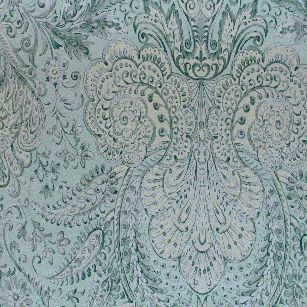 Tahiti Tropical Wallpaper - Blue Banana - Hohenberger - 26700 - Premier Wallcovering