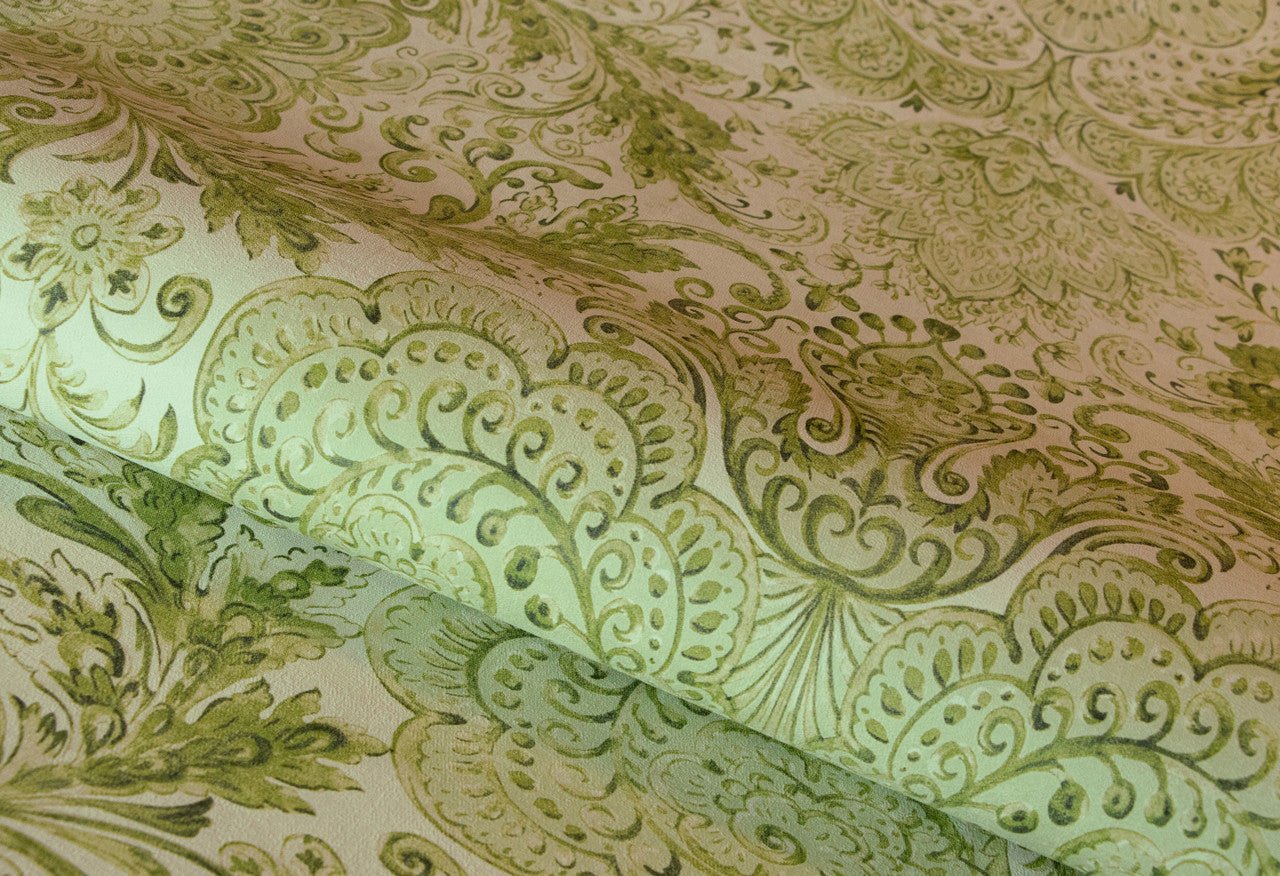Tahiti Tropical Wallpaper - Avocado - Hohenberger - 26701 - Premier Wallcovering