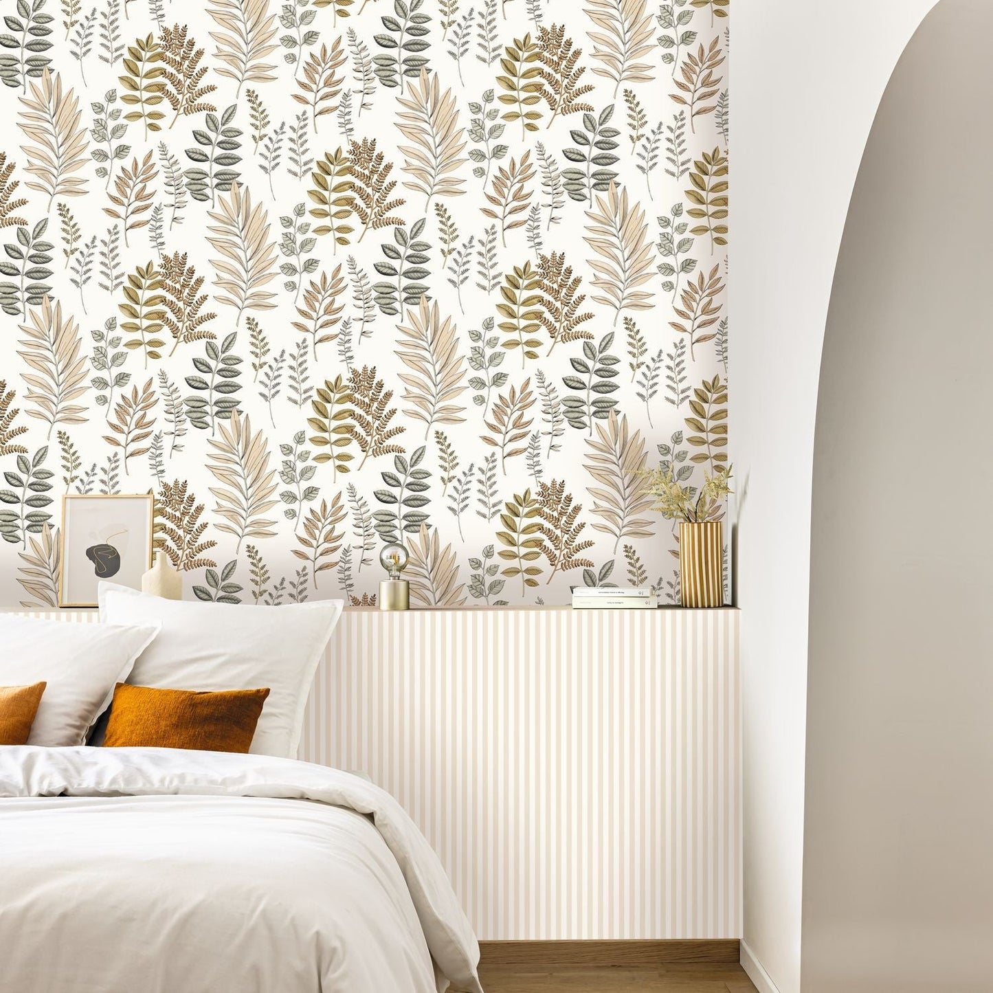 Talea Wallpaper - Beige - Caselio - 106670123 - Premier Wallcovering
