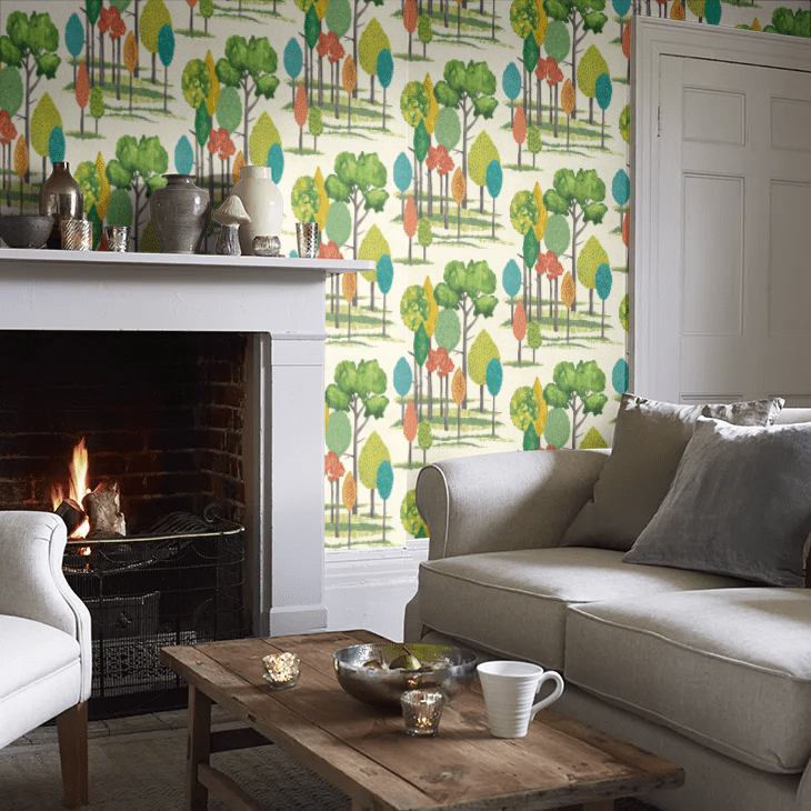 Tall Trees Wallpaper - Grass - Ohpopsi - CEP50137W - Premier Wallcovering