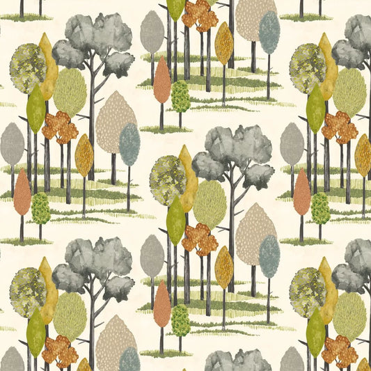 Tall Trees Wallpaper - Olive - Ohpopsi - CEP50135W - Premier Wallcovering