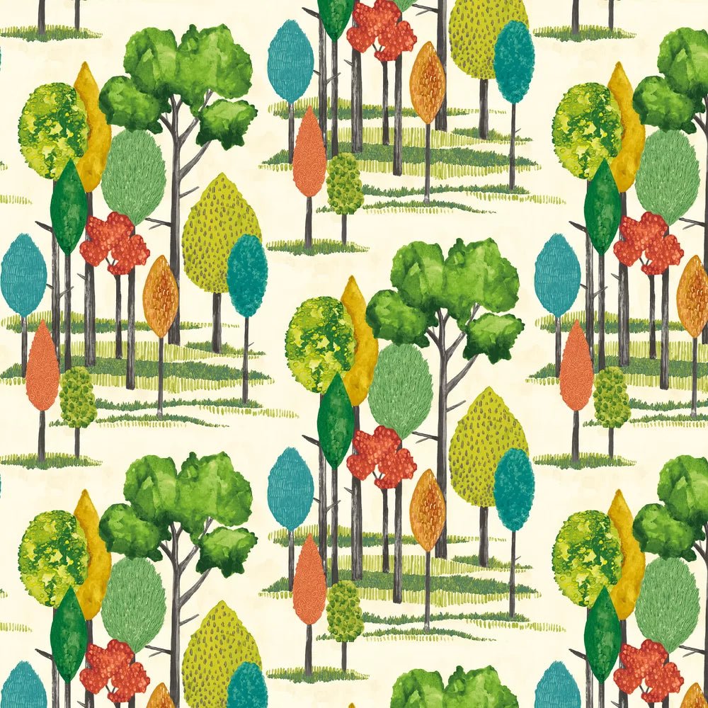 Tall Trees Wallpaper - Grass - Ohpopsi - CEP50137W - Premier Wallcovering