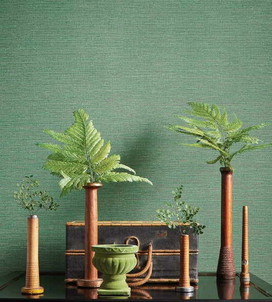 Taluk Sisal Wallpaper - Beige - Thibaut - T75145 - Premier Wallcovering