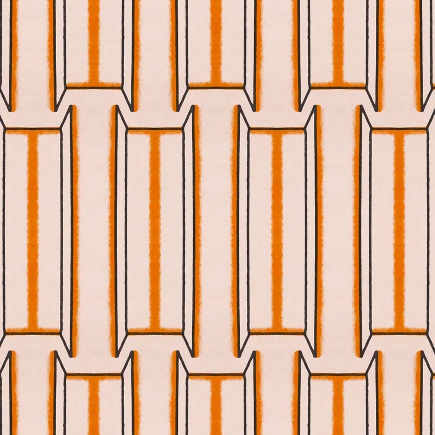 Tangier Wallpaper - Salmon - Ottoline - W/TAN/101/3 - Premier Wallcovering